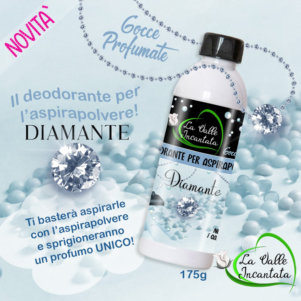 Gocce profumate- Il Deodorante per l'aspirapolvere!