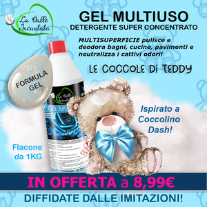 GEL MULTIUSO LE COCCOLE DI TEDDY 💙