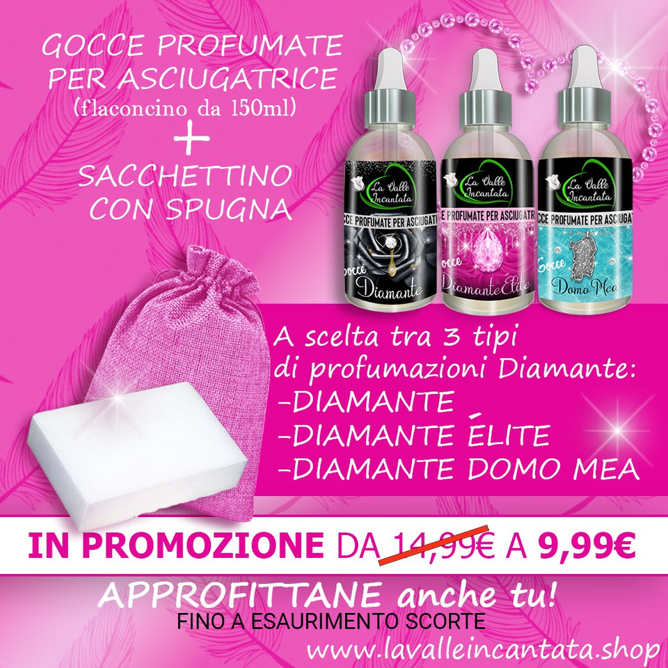 Gocce profumate per asciugatrice