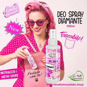 Diamante deo spray tascabile